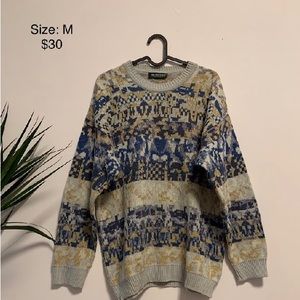 Retro light-weight sweater